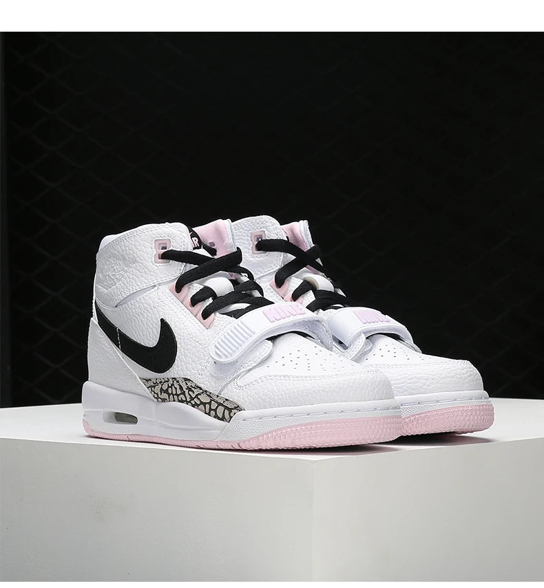 Nike genuine AIR JORDAN LEGACY 312 (GS) Women's Large Children's Basketball Shoes AT4040-106