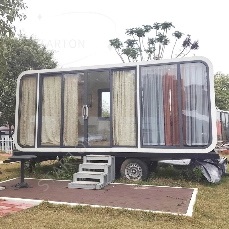 Complete Kits House Container Space Capsule Home Prefab Modular Large Hurricane Proof House Vip Room Capsule Mobile Home
