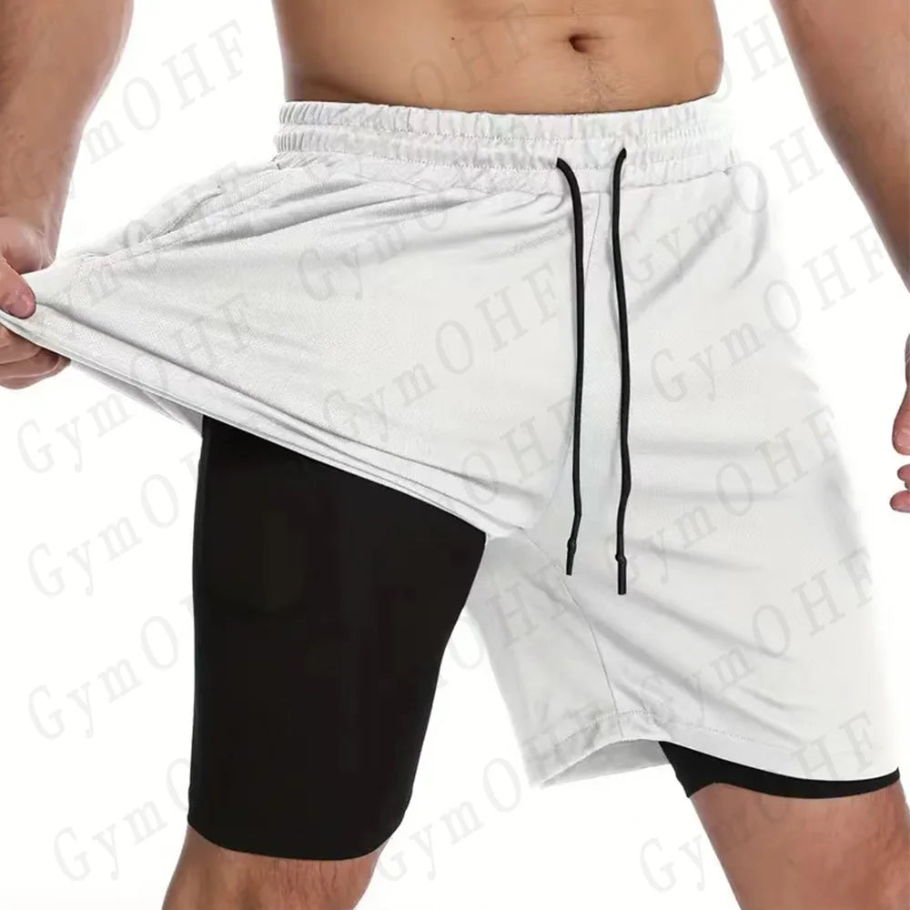 Anime Baki Sport Suits Runing Compression Shirt Shorts Sets Gym Fitness Jogging Training Rashguard Sportwear 2 in 1 Mens