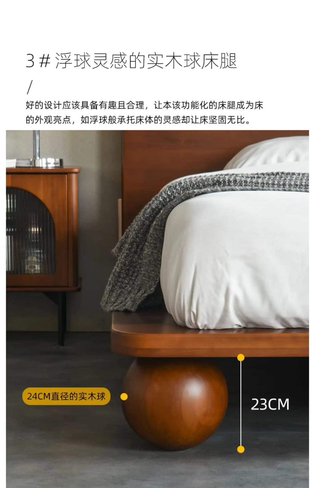 European Headboard Bed Frame Double Wood Elegant Nightstands Twin Bed Frame Queen Size Full Cama Moderno Lujo Home Furniture