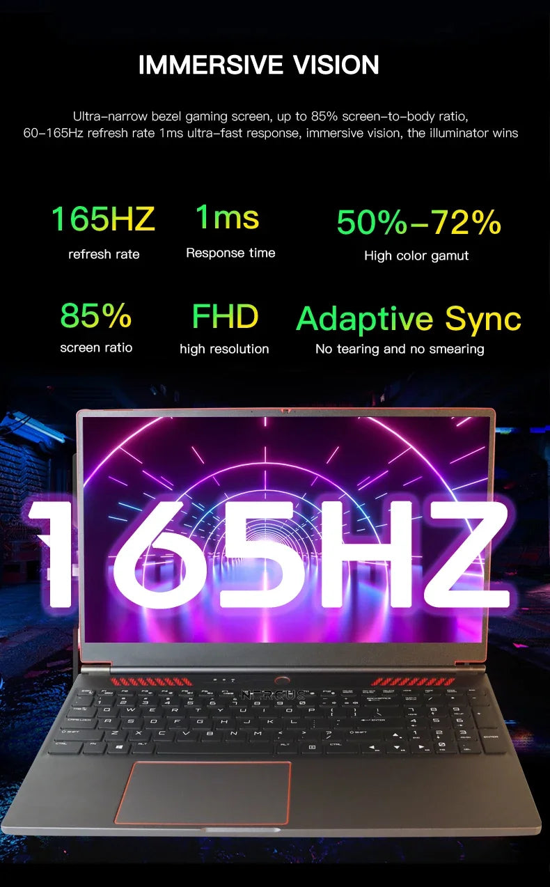 Gaming Laptop Rtx4060/4070/4080/4090 GTX1650 I7 I9 RAM 16 32 64 gb