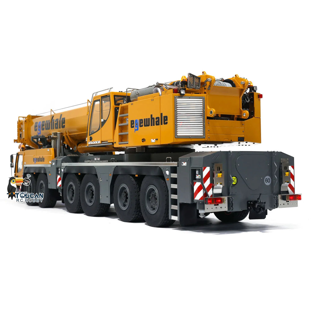 Eyewhale 1/14 LTM1350 6 Axles Heavy Cranes Truck RC Hydraulic Mobile Giant 5M Length Crane Cars Vehicle Toys for Adults TH23733