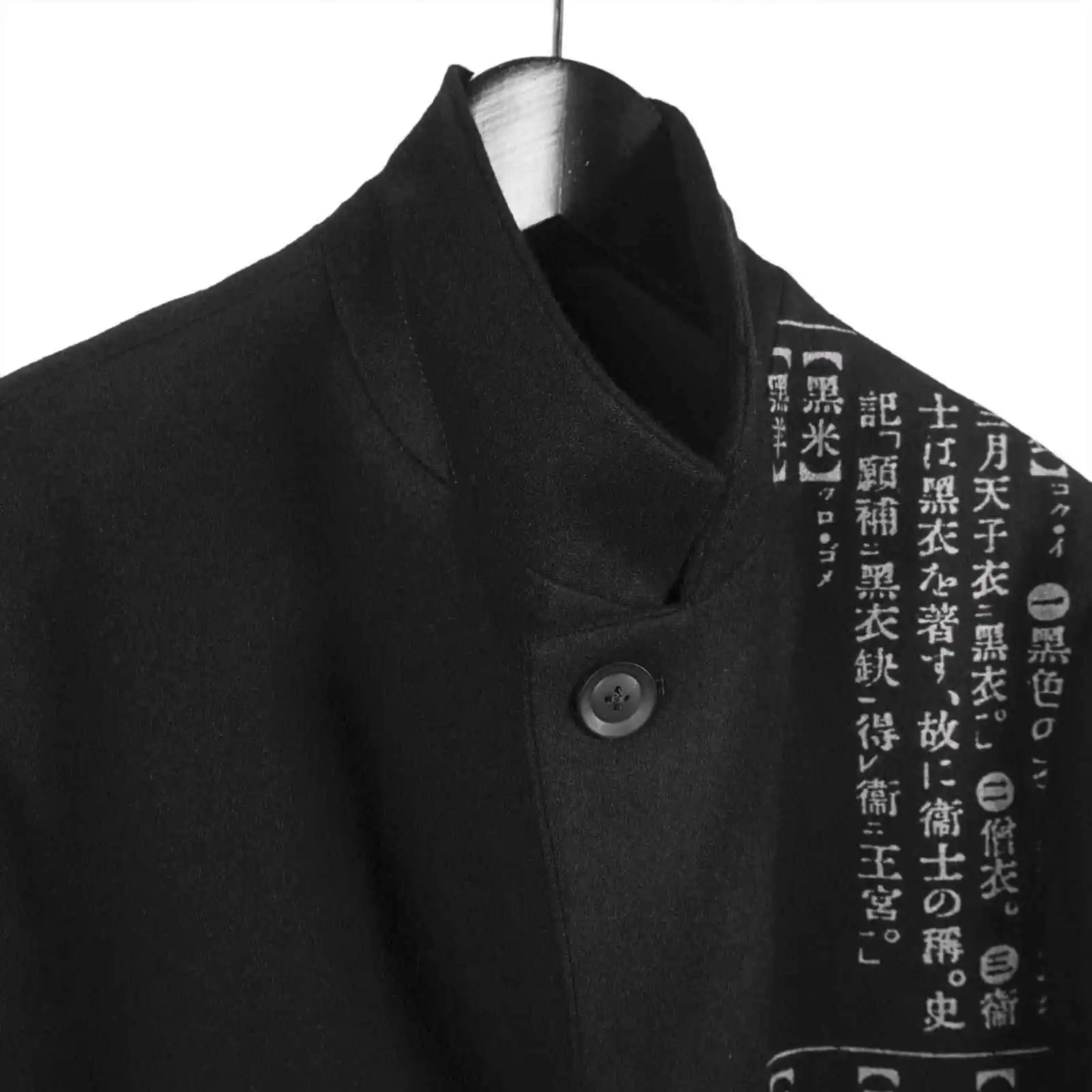 TOP-YAMAMOTO Japanese original design dark niche black dictionary jacket