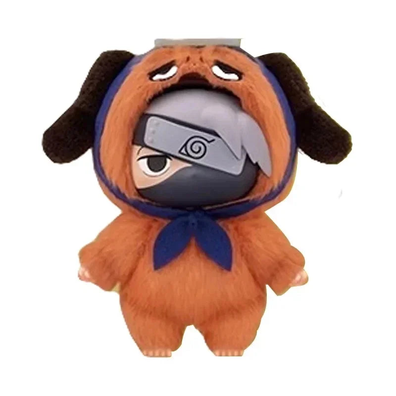 Bandai Naruto TOPTOY Cartoon backpack pendant anime peripheral gift box Naruto Blind box gift Naruto Shipship Party series