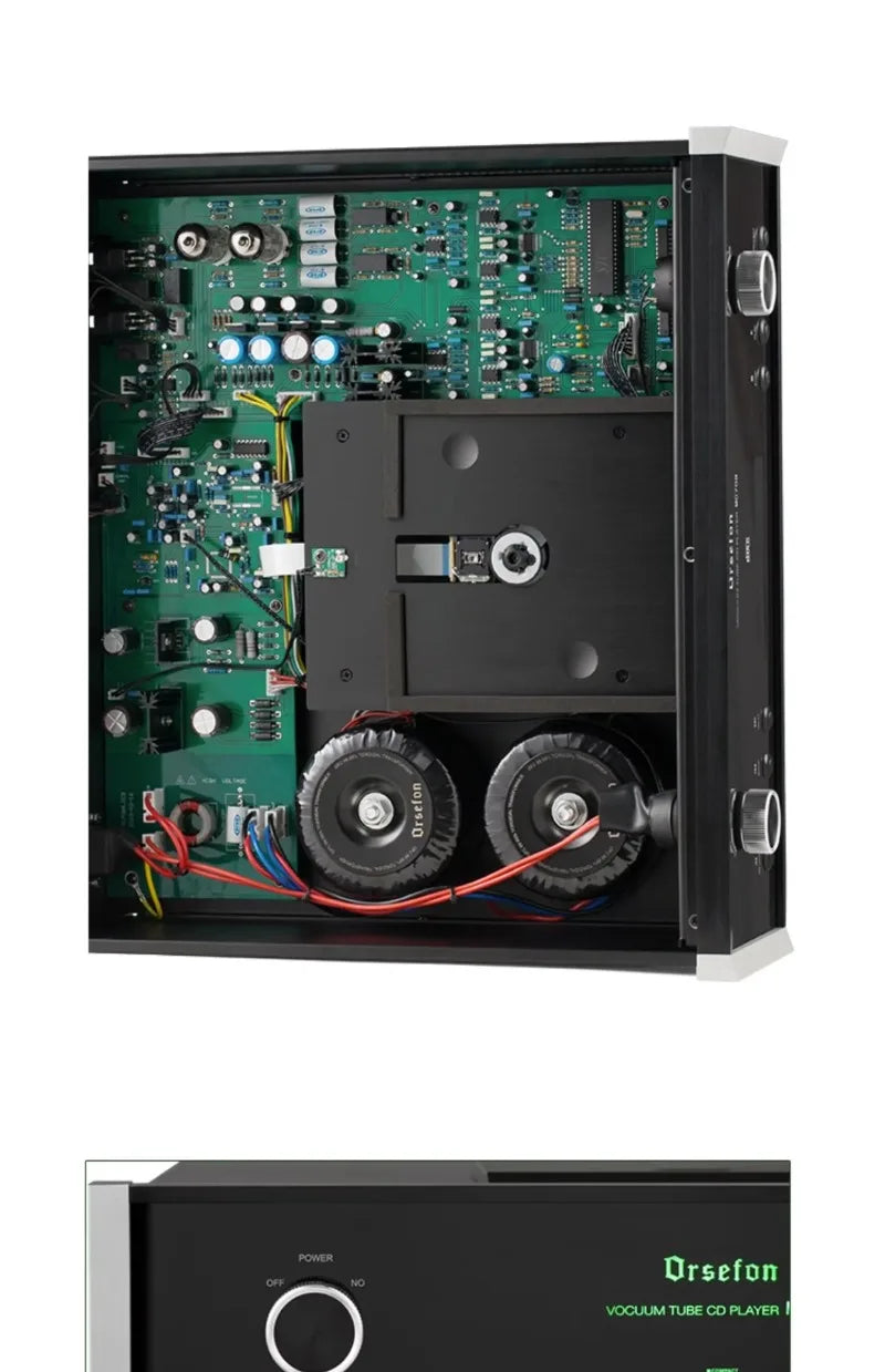 1:1 Clone Mcintosh MC708 CD Player Pure Bile Vacuum Tube 12AX7 HiFi PCM1794 Lossless Dual Decoding RCA/XLR Output