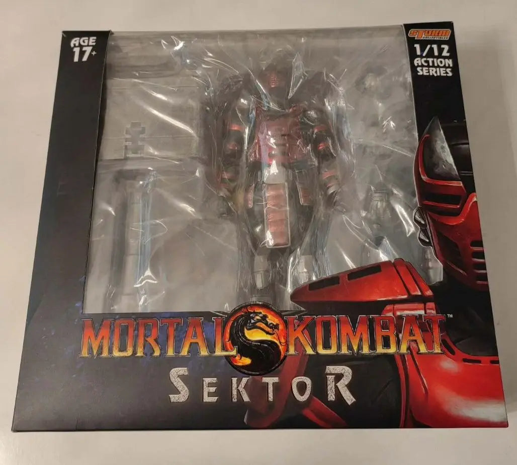 Stock Storm Toys Mortal Kombat Biomechanical Ninja Robots SMOKE CYRAX SEKTOR  1/12 Action Figure Model Collectible Gift