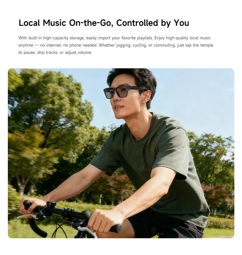 AI Smart 8K Glasses Chat Gpt Bluetooth Touch Sport Sunglasses 100mp Camera Bluetooth Calling Music Player For Men Women 2026 New