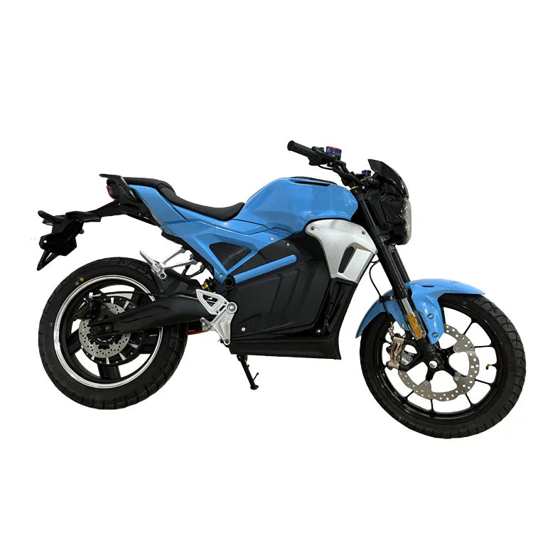 New Arrival High Quality 17 Inch V8 Racing Electric Motorcycle 2000W 3000W Hub Motor Colorful Two-Wheel Scooter for Adults