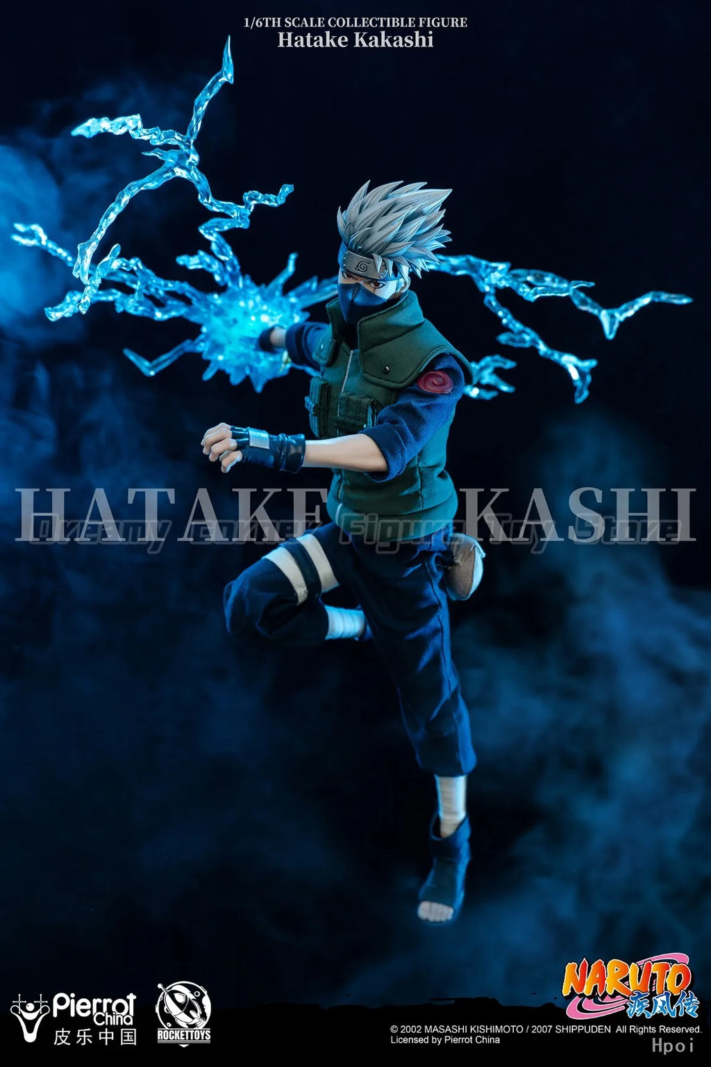 【In Stock】RocketToys ROC-004 NARUTO Shippuden Hatake Kakashi 1/6 Action Figure