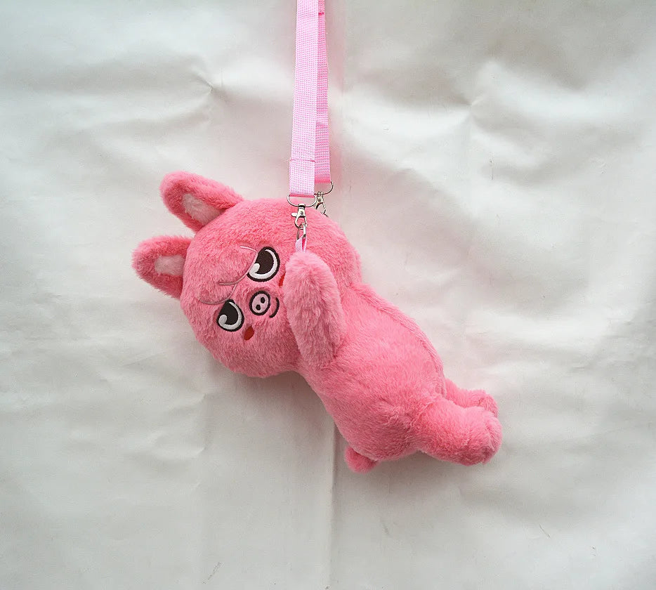 New SKZOO Stray Kids SKZ Fans Straykids POP up Week Plush Animal Crossbody Bag Children Adult Fans Gift K-POP Decoration