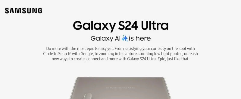 Samsung Galaxy S24 Ultra 5G S928U1 6.8" 12GB RAM 256/512GB ROM Snapdragon NFC S Pen Octa Core Original Unlocked AI Mobile Phone