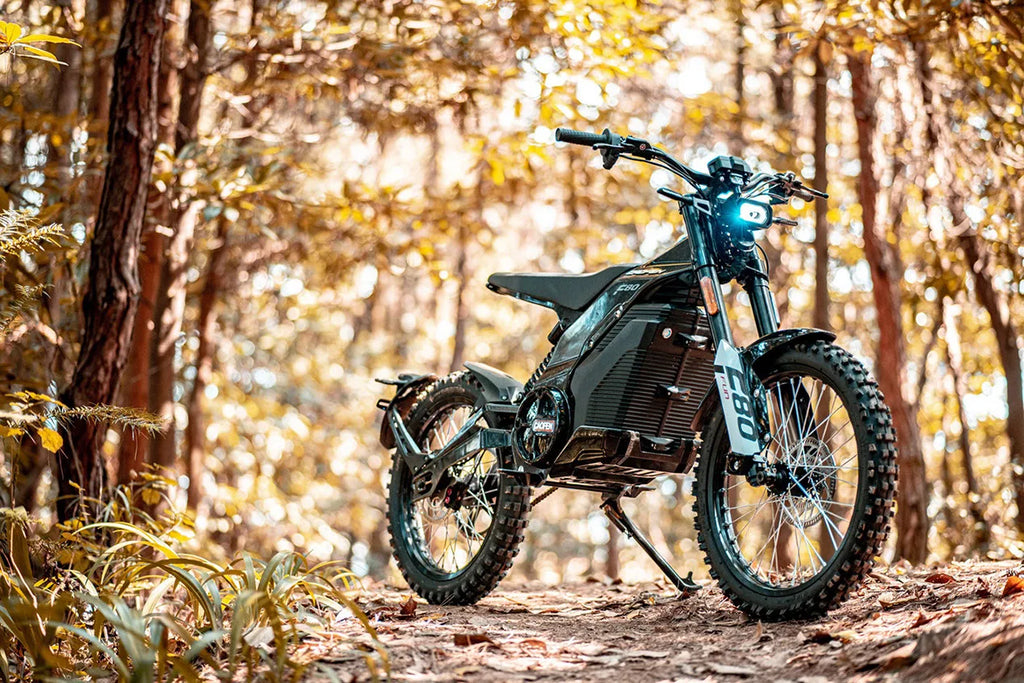 CAOFEN F80 electric motorcycle two-wheel off-road road electric bike 72v48ah Maximum power 8000w Medium motor direct ebike