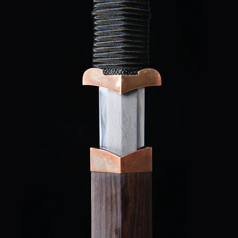 Premium Chinese Han Swords Folded With T10 Steel Kobuse Clay Tempered Real Hamon Blade Sharp Ready for Battle Weapon Katanas