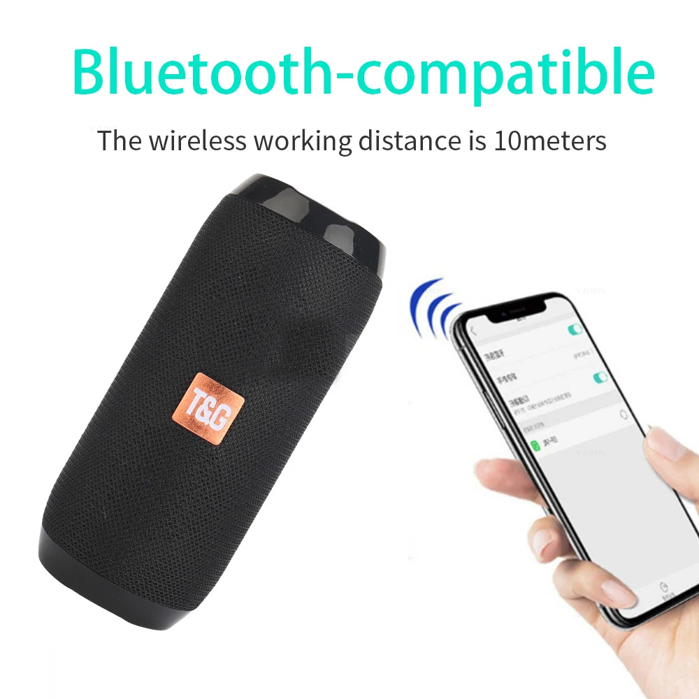 Wireless Portable Bluetooth Speaker Caixa De Som Blutooth Music Sound Box For Radio FM Subwoofer Blootooth Audio Hand Free Baffe