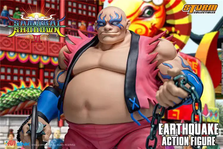 In Stock Storm Toys Samurai Shodown VI EARTHQUAKE SNSS05 Model Anime Toy Figure Collection