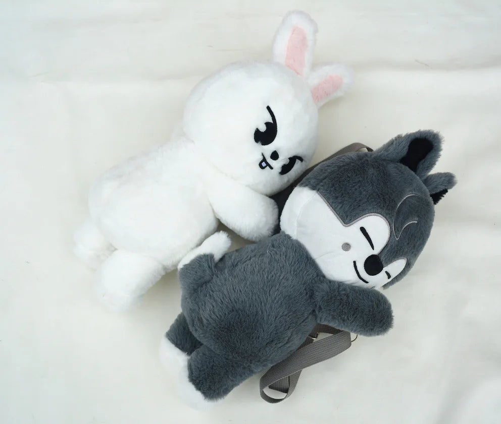 New SKZOO Stray Kids SKZ Fans Straykids POP up Week Plush Animal Crossbody Bag Children Adult Fans Gift K-POP Decoration