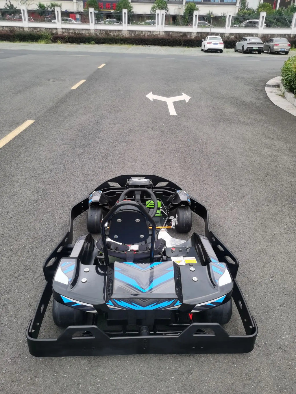 new product 3000W/72V/40Ah high-speed remote control four-wheel electric racing kart