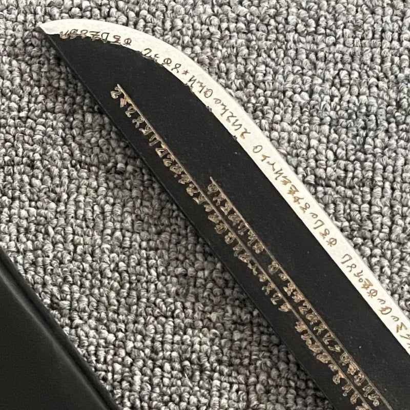 16in/41cm Bell Katana Dagger Anime DanMachi Hestia Ninja Knife Cosplay Prop Wooden Sword Real Size Japanese Katana Samurai Sword