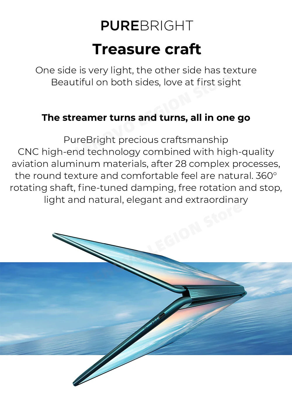 Lenovo YOGA Book 9i Laptop 13th Generation Core i7-1355U 16G 1T Intel Evo Platform 13.3-Inch 2.8K OLED Dual-screen Notebook
