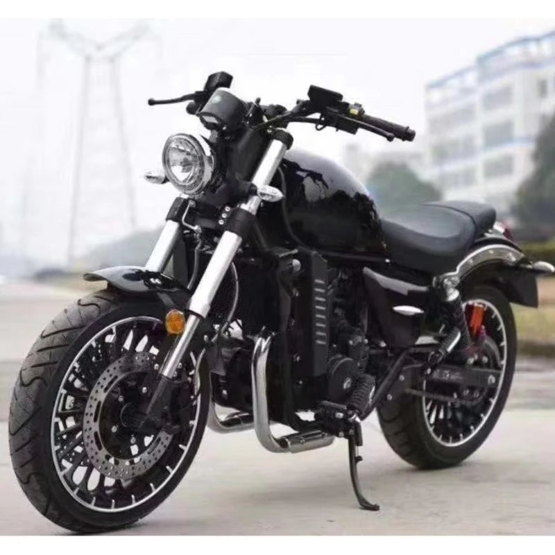 TOP Selling Chopper 400cc EFI High Power Water Cooling Double Cylinder Gas Powered Racing Motorcycle