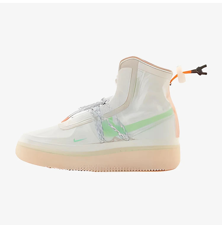 Nike genuine AF1 SHELL women's Air Force No.1 nylon high top board shoes DJ9304-131