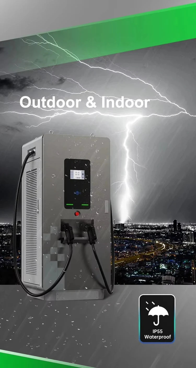 OCPP1.6J Fully Functional Test Passed Car Charger Fast Ev Charger Station New Energy Vehicle Charging Station EV Charger