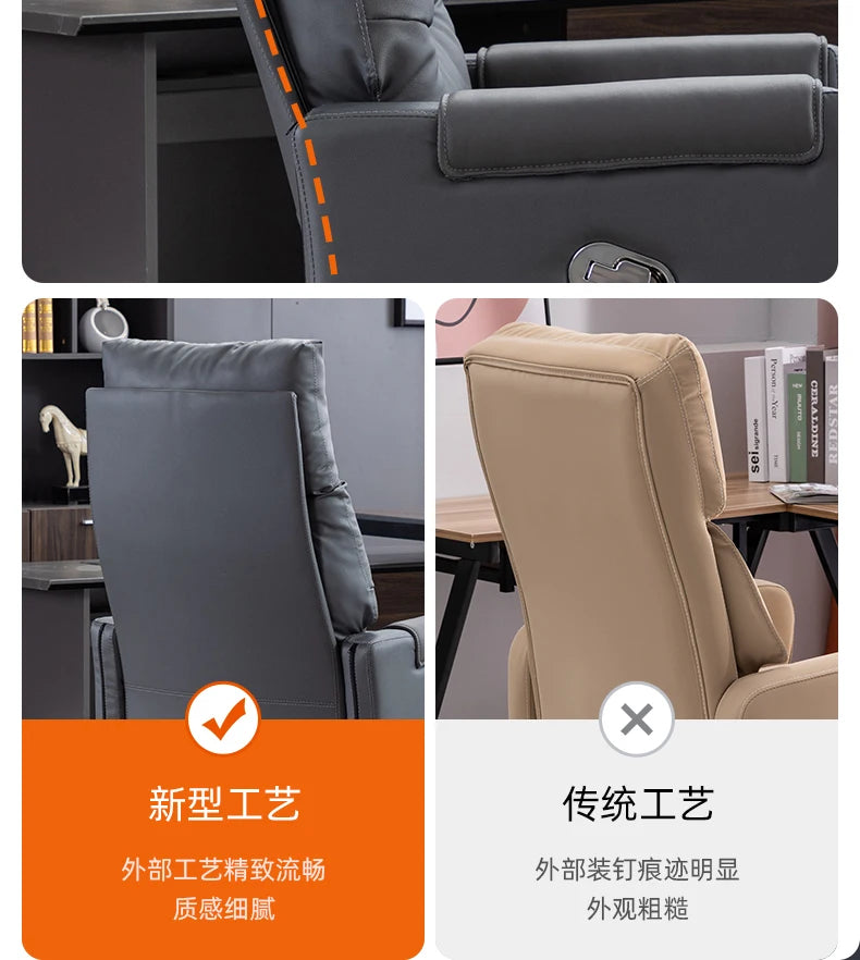 Organizer Comfy Nordic Office Chair Tall Support Modern Computer Recliner Chairs Design Enclosure Unique Stoel Lounge Furniture