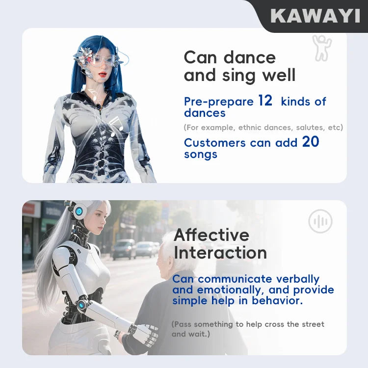 2026 Hot Selling-Bionic Humanoid Robot Can Customize Face, Facial Expressions, Movements, Body Movements and Welcome Robots.