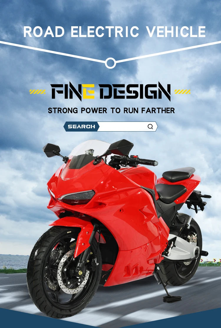 Zuimi High-end 2025 New 150km/h Powerful Racing Motorcycles With 2000w Off Road Electric Motorcycle For Adults