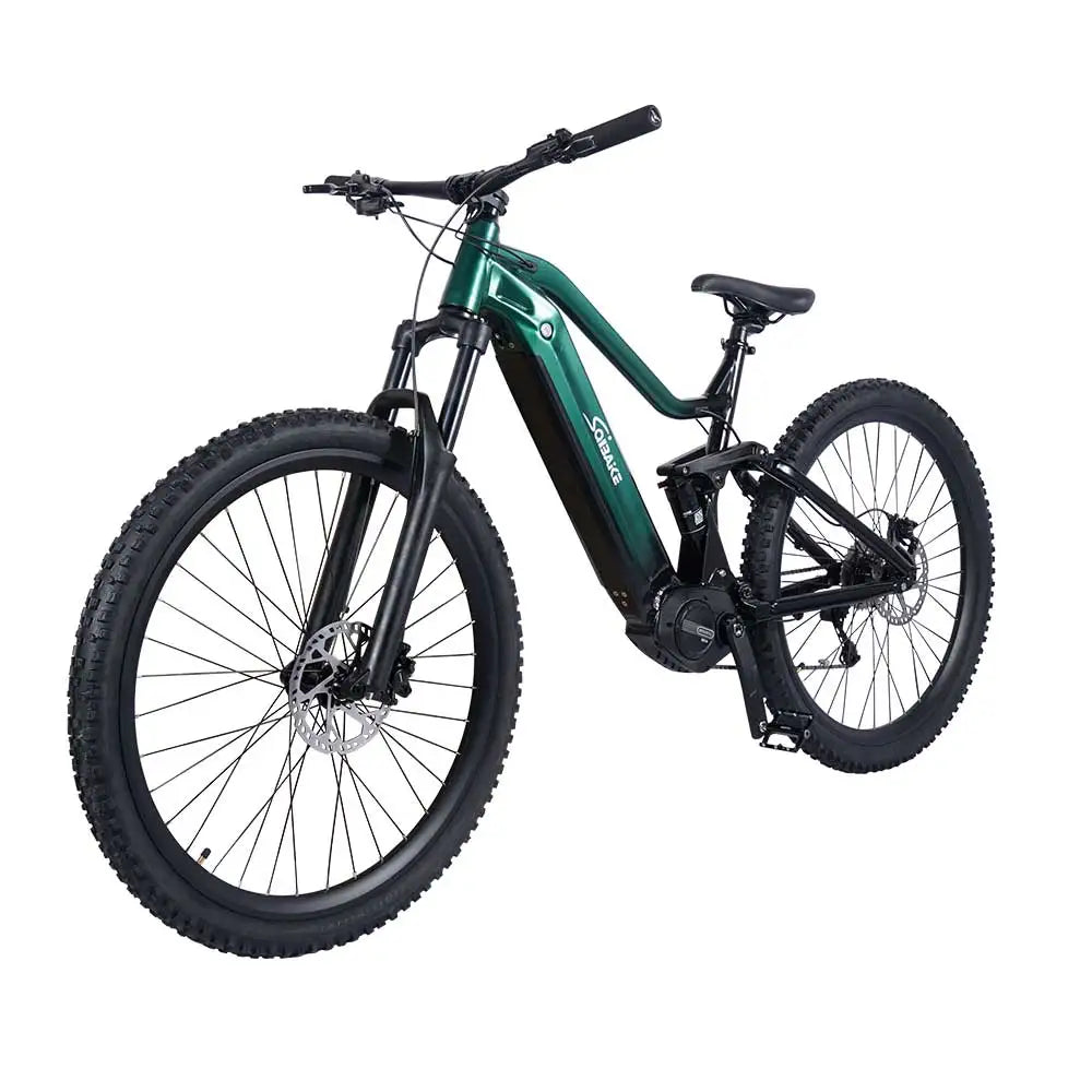 SXLL 29-Inch Medium Drive Motor Electric Mountain Bike Enduro 10-Speed Emtb Full Suspension Integrated Battery Adult Electric Bi