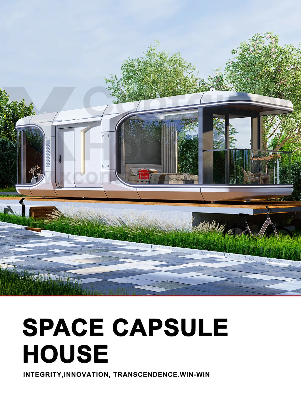 Moisture Proof Prefab Modular House Thermal Insulation Luxury Prefabricated House Cheap Mobile Homes High Quality Factory Price
