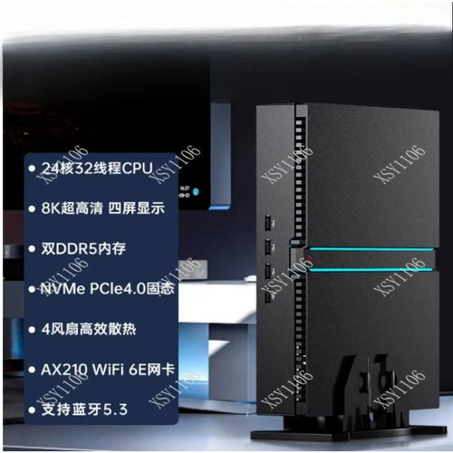 14th Gen  Core I9 Mini Gaming PC with RTX4070 Discrete Graphics Desktop Computer