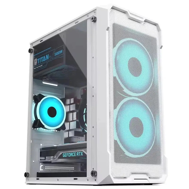 Prebuilt Wholesale Build Desktop Gamer Pc 10th-Gen I5 + RTX 2060 + 500G SSD RGB Gaming Case