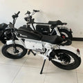 Ebike ZPW Black Warrior 3000W 60V 45AH Camping Motorcycle, Adult Electric Bike 20 Inch Fat Tire Electric Bike