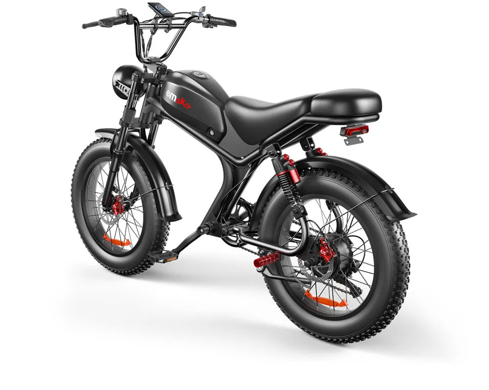 Dual Motor 20" Electric Bike 2000W E-Bike For Adults Bicycle  32mph Fat Tyre