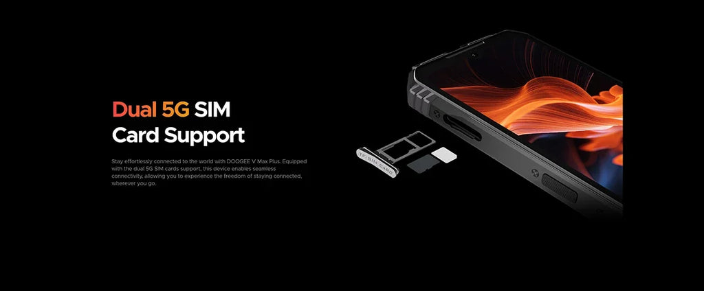 DOOGEE V Max Plus Rugged Phone 6.58" Display Dimensity 7050 Telephone Portable 36GB+512GB 22000mAh 200MP Smartphone Android 14
