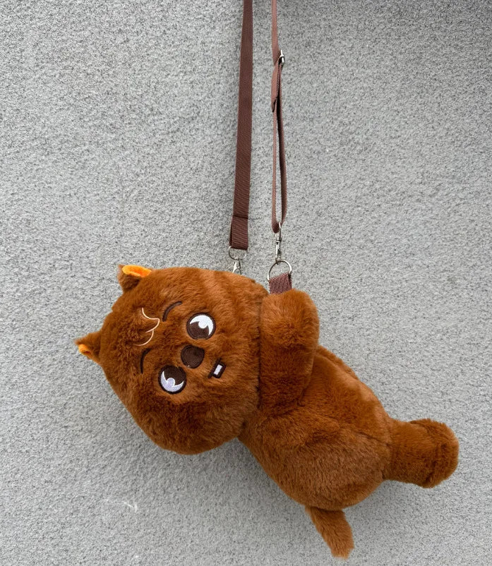 New SKZOO Stray Kids SKZ Fans Straykids POP up Week Plush Animal Crossbody Bag Children Adult Fans Gift K-POP Decoration