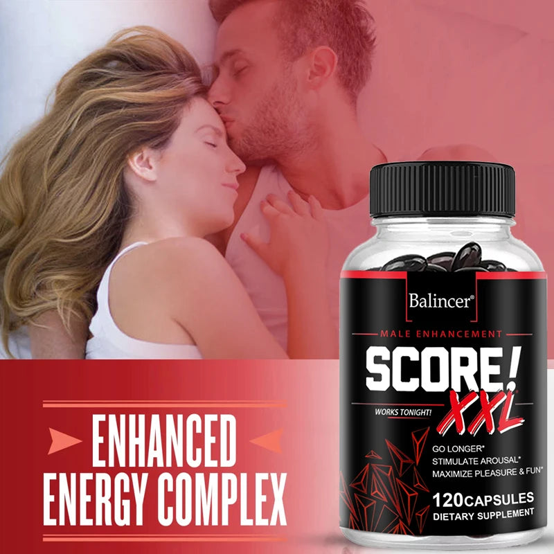 Balincer Score XXL Nitric Oxide Supplement with L Citrulline Maca and Tribulus To Help Build Muscle and Increase Endurance