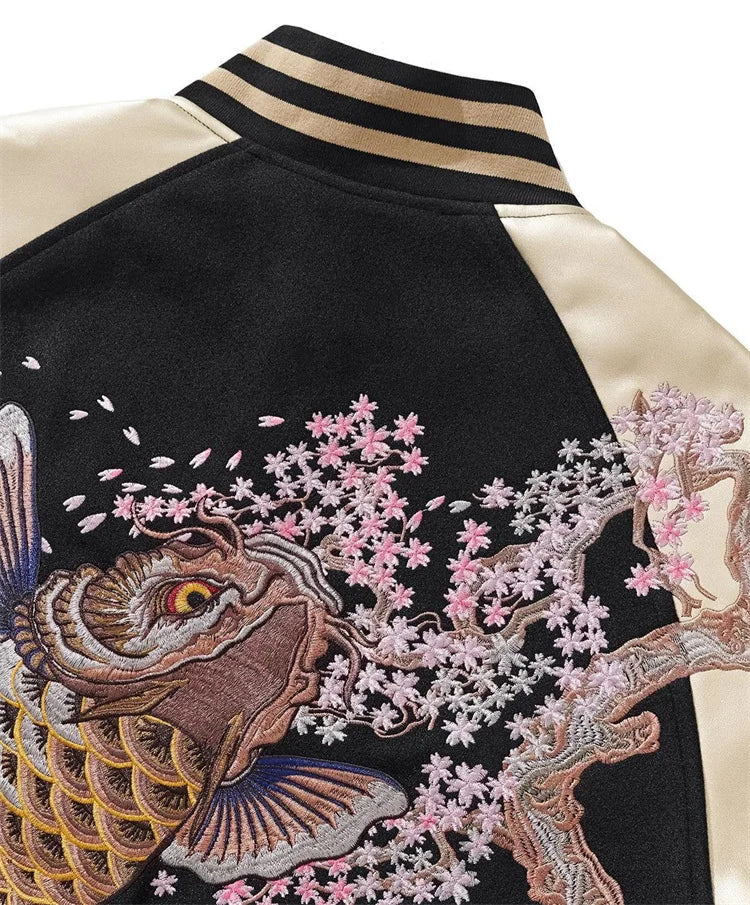 B130 Premium Baseball Jackets For Man PU Raglan Sleeve Streetwear Autumn Quality Heavy Embroidery Harajuku Chamarras Para Hombre