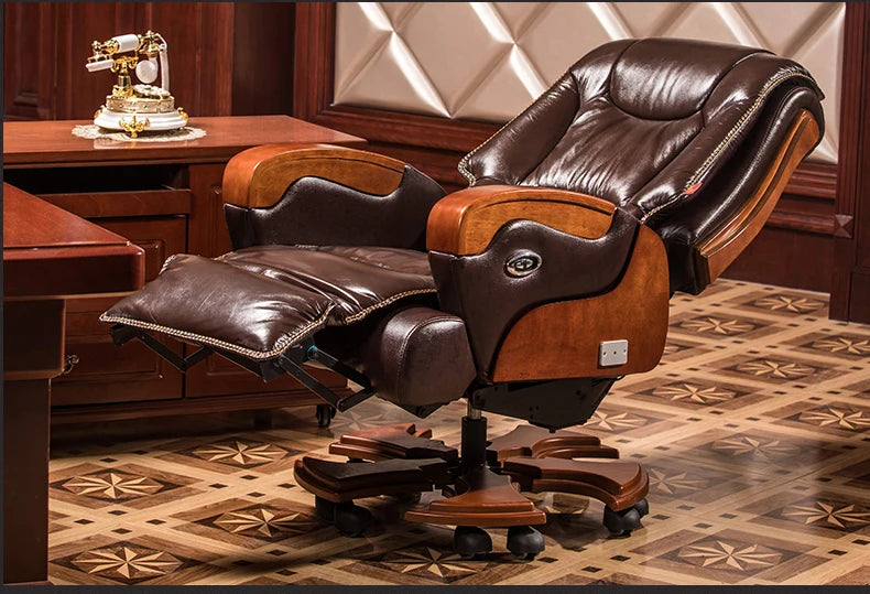 Office Chair Makeup Chairs Living Room Chaise Longue Leather Student Furniture Luxury Comfortable Game Kneeling Silla Armchair