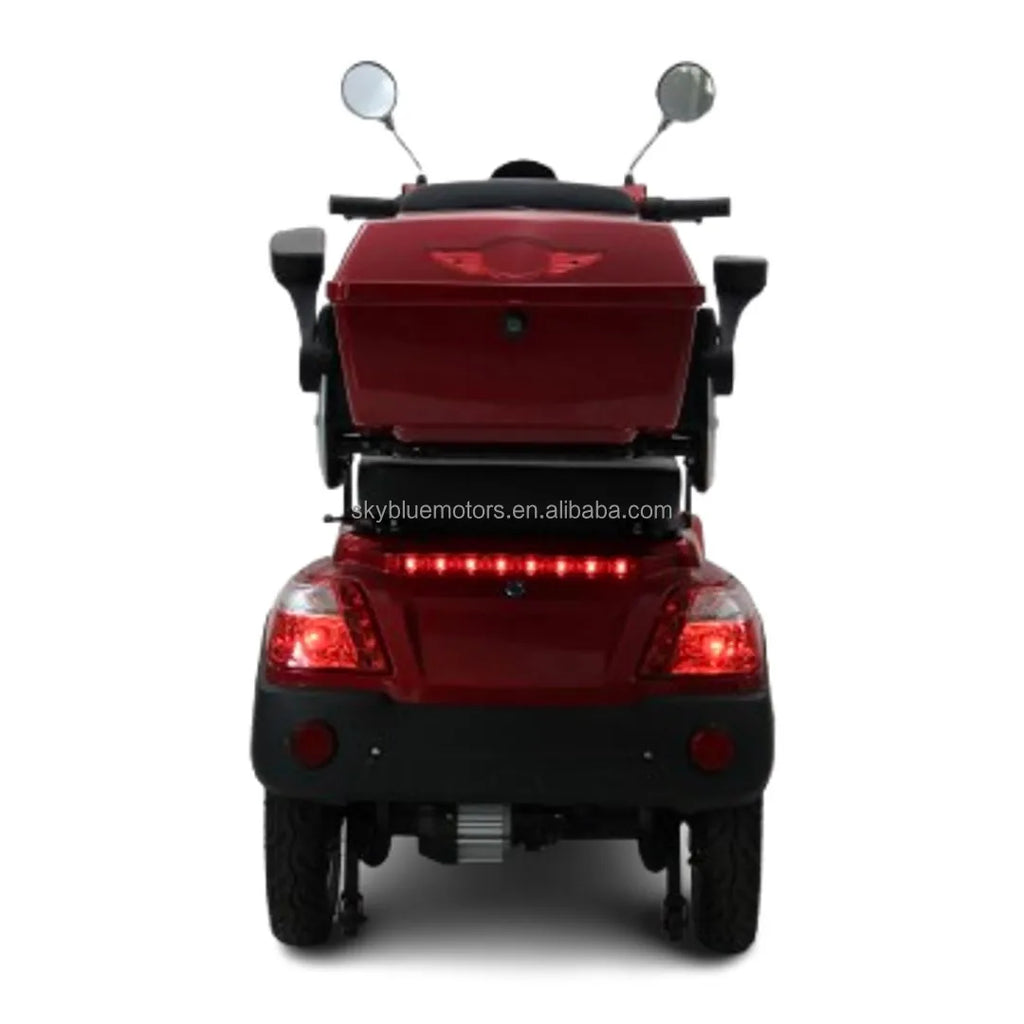 Modification 2025 High-Quality Mobility Scooter 1000W Two-Seat Electric Motorcycle for the Elderly 25KM/H for Sale Supplier Chin