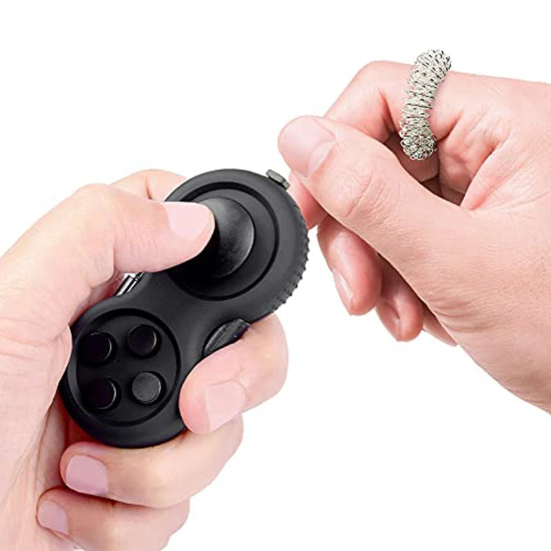 Fidget Spinner Stress Relief Anxiety Toys Fidget Pad Fidget Controller Stress Reducer for Teens Adult Fingertip Toys антистресс