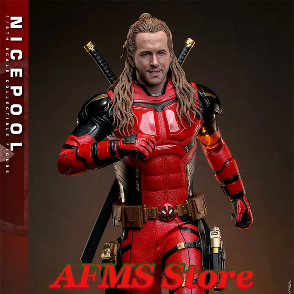 HOTTOYS MMS788 1/6 Scale Collectible Figure Ryan Reynolds Deadpool & Wolverine 12Inch Men Soldier Action Figure Body Toys