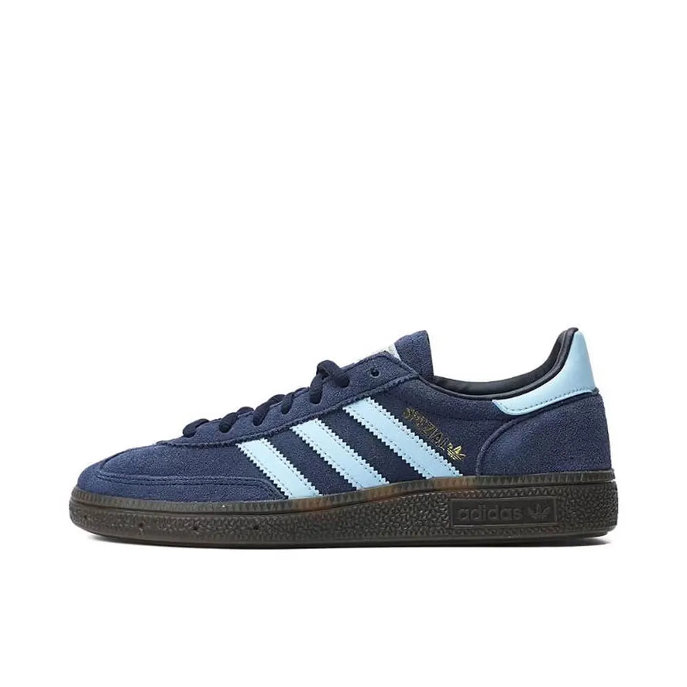 adidas Originals HANDBALL SPEZIAL Comfortable, Durable, Slip-Resistant Low-Top Sneakers Unisex Blue BD7633
