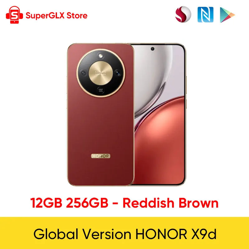 2025 New HONOR X9d 5G Global Version 6.79" 120Hz Super AMOLED Display 108MP OIS Cameras 8300mAh 3-day Battery Android15 Dual SIM