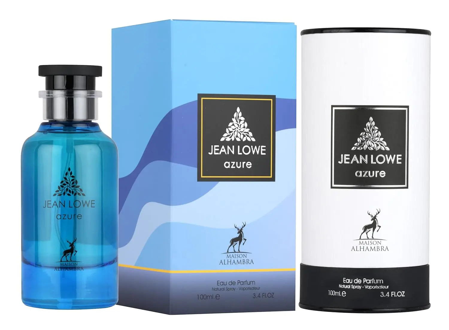 Jean Lowe - Azure by Maison Alhambra for Unisex - 3.4 oz EDP Spray