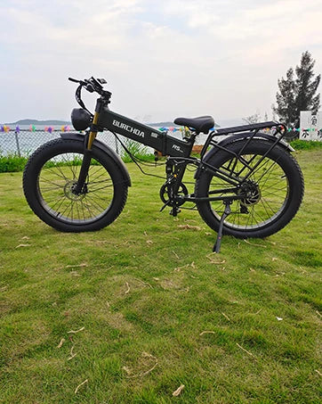 Electric Bike for Adults 1500W Peak 30 MPH E-Bike 65 Mile, 48V 20Ah Removable Battery, 26" Fat Tire Electric Dirt Bike, Full Sus