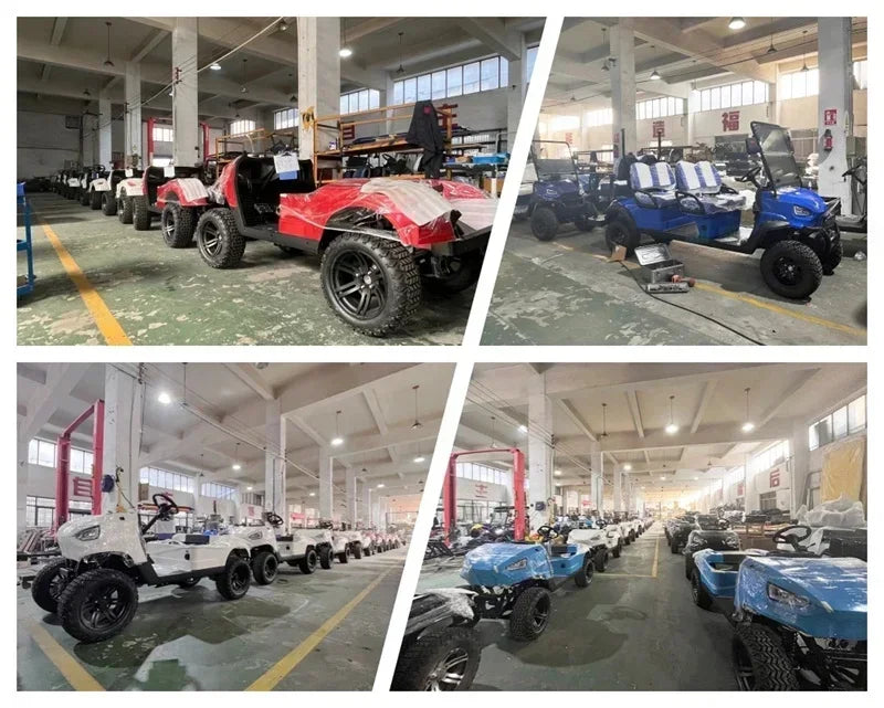 Luxury New Electric htseeing Bus 6 Seater Battery Operated Golf Cart