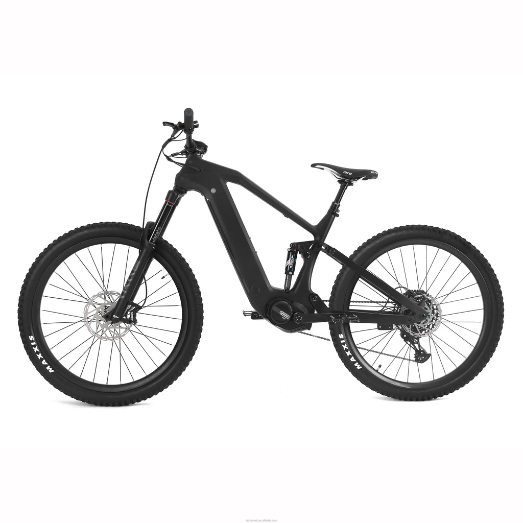 ATV&UTVMarathon Enduro Factory Wholesale Carbon Full Suspension Mtb 29 Inch Mountain Bike Bafang 500W 1000W Mid Motor Electric B