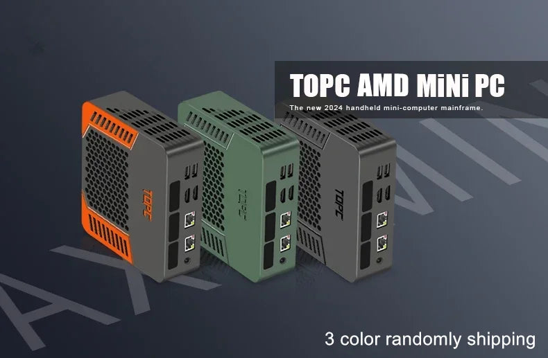 Dual LAN Mini Gaming PC AMD Ryzen 9 7940HS R7 7840HS Mini PC 16GB DDR5 512GB SSD Mini Computer 4K HDMI Dual Display Mini Desktop